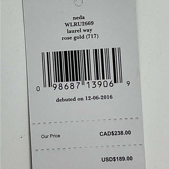 Kate Spade Neda Laurel Way Rose Gold Wallet - Picture 7 of 7